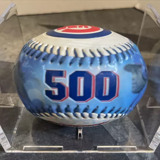 2003 Chicago Cubs Baseball Sammy Sosa Glossy Fotoball Souvenir Ball 500Home Runs