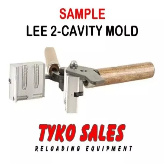 LEE 90321 * LEE 2-CAVITY MOLD TL358-158-SWC * .358 DIA * 158 GR * 90321