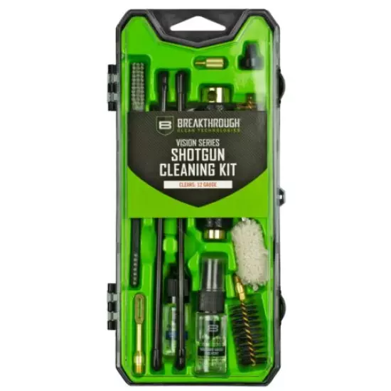 Breakthrough Clean Technologies Vision Series Cleaning Kit For 12 Gauge Durable