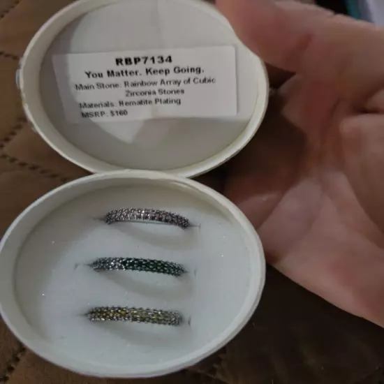 bp Mental Health Awareness Rings And OG Earrings