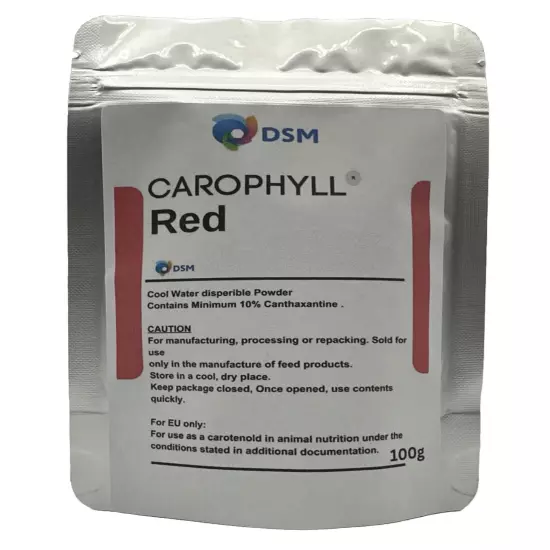 Carophyll Red 10% 100 Grams For Canaries Great Deal !