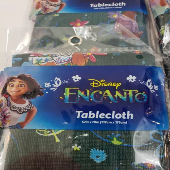 Disney Encanto Plastic Reusable Birthday Party Tablecloth Supplies Decor Lot 4