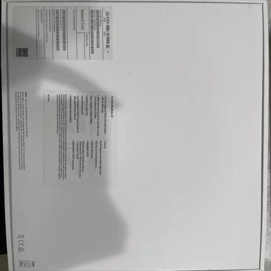 Apple MacBook Air 13.3 Inch Model A1932 2018 *EMPTY* Box Only