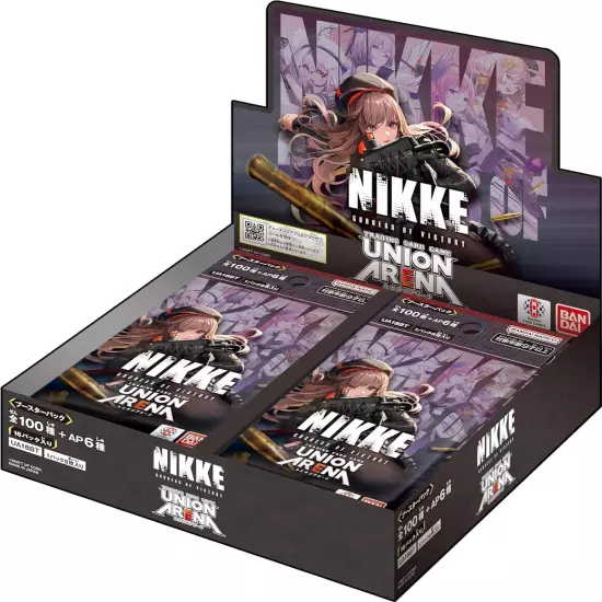 UNION ARENA Goddess of victory NIKKE UA18BT Booster Box Japanese SEALED BANDAI