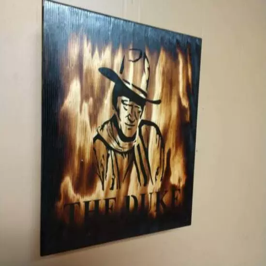 "THE DUKE" MINI GUN CONCEALMENT WALL ART BOX RFID LOCK