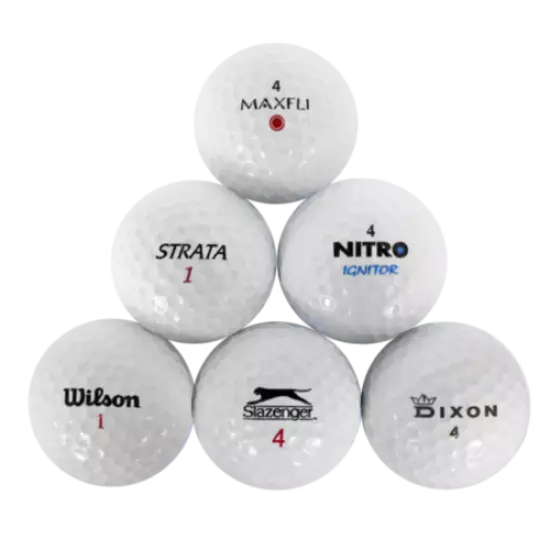 190 Mint and Near Mint Assorted Value Golf Balls BULK - FREE SHIPPING AAAAA-AAAA