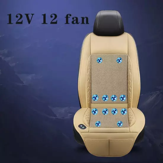 3D Spacer Summer Cool Air Seat Cushion Fast Blowing Ventilation Seat Cooling Pat