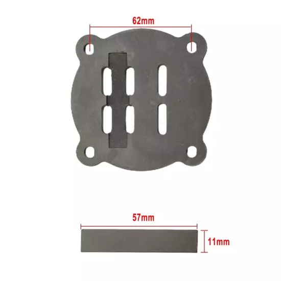 Valve Plate Set For 65 Type Gasket Hole To Hole Piston Spare Parts 62mm