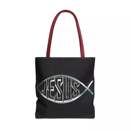 Tote Bag (AOP) - Jesus Fish