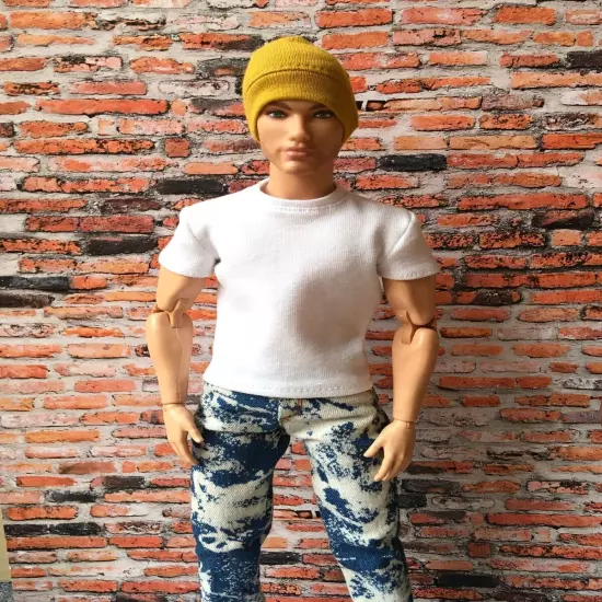 Bouutique Vital Short Sleeve T-shirt for Ken Doll, many colors