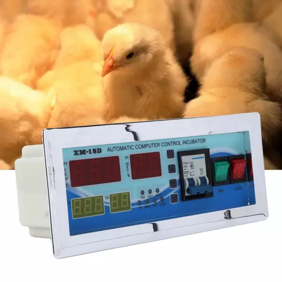 Egg Incubator Controller Automatic Hatcher Temperature And Humidity Thermost LLI