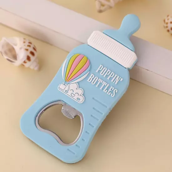 24Pack Poppin Bottle Shaped Bottle Opener Boy Baby Shower Favor 1st Birthday ...