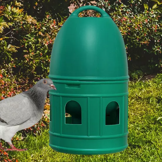 Pet Drinker Pigeons Birds Water Pot Container Dispenser Feeding Supplies Clear