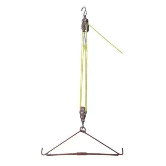 Gambrel and Pulley Hoist Deer, Elk, Game Up, Hoist Lift 440 LBS