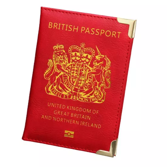 Passport Case British Passport Bag Protective Clip Passport Holder Cover Thin