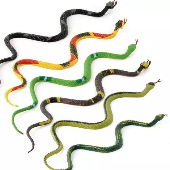 1Set Simulation Python Model Toy Realistic Snake Scary Halloween Prank Toy US