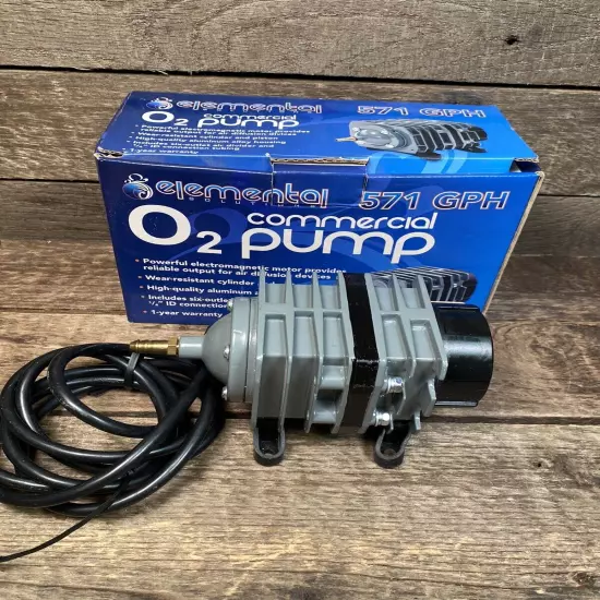 Elemental 571 GPH Commercial O2 Pump