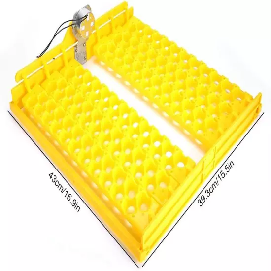 Egg Trays, Egg Incubation Tray, 132Pcs Eggs Automatic Egg Turner Turning Tray Ch