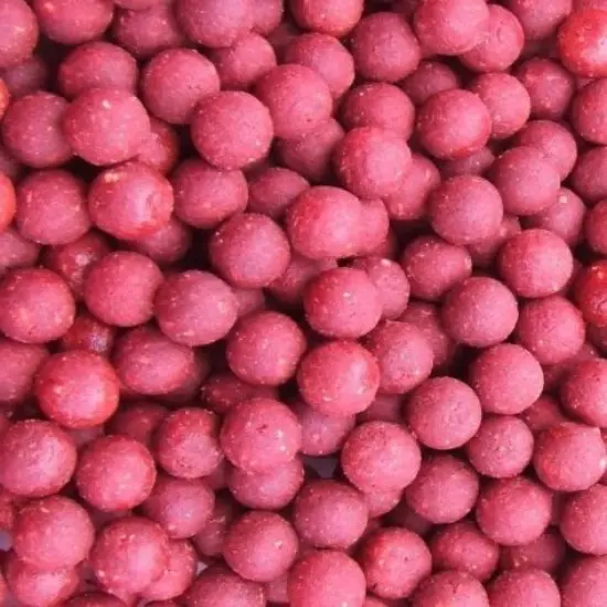 Strawberry Jam Shelflife Fishmeal Boilies 12MM Carp Fishing All Pack Sizes