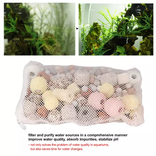 700g Aquarium Biological Filter Media Safe Comprehensive Filtration Fish Tan LLI