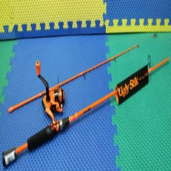 Shakespeare Ugly Stik Hi-Lite Spinning Combo 6' Orange USHLOSP602M/30CBO 1520149