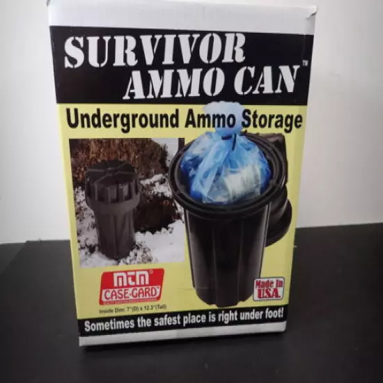 SURVIVER AMMO CAN MTM CASE GUARD Underground Waterproof Emergency Storage System