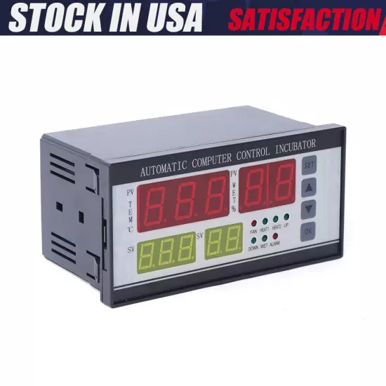 Automatic Digital Incubator Temperature Humidity Controller XM-18 Thermostat