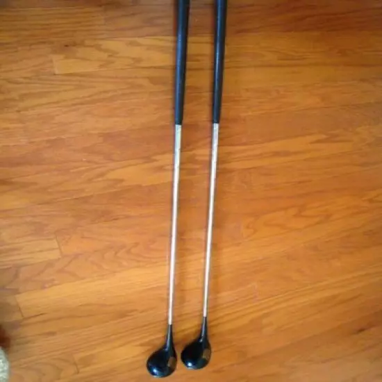 Spalding Autograph-Wood Golf Club, Percussion Weighted Wood 44" clubs # 3&4