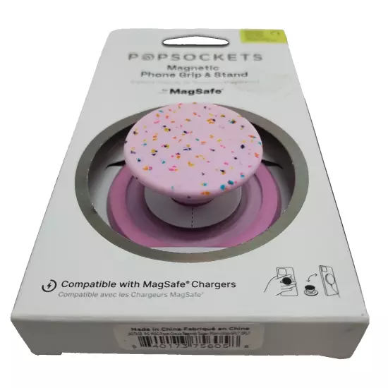 Popsockets- Magnetic MAGSAFE Phone Grip & Stand Pink Sugar Plum