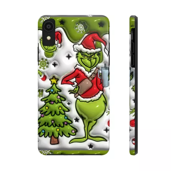 Grinch Tough Phone Cases Samsung S20 S21 S22 S23 Iphone 15 14 13 12 11