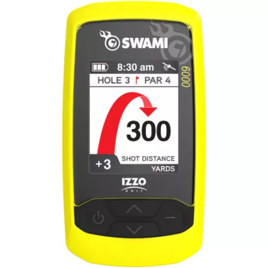 IZZO Golf Swami 6000 Handheld Golf GPS