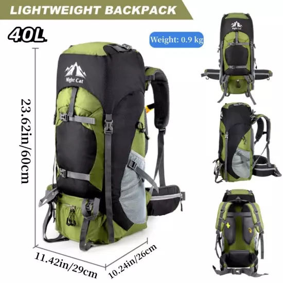 70L Large Capacity Travel Backpack Sports Duffle For Camping Hiking Climbing