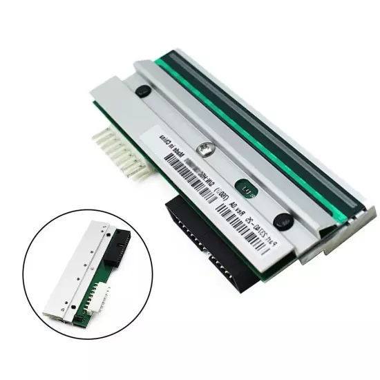 Printhead for Zebra 105SL Plus with Part Numbers P2374025 and P1053360018