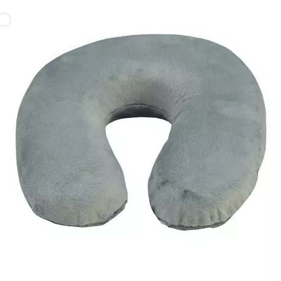 Memory Foam U Shaped Travel Sleep Pillow Neck Support Head Back Cushion Gray