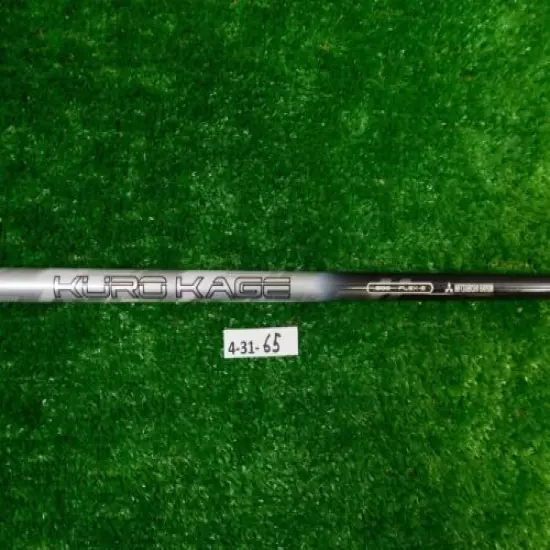 Mitsubishi Rayon KUROKAGE Silver TiNi 60G Stiff Flex Pulled Wood Shaft 42.75" 