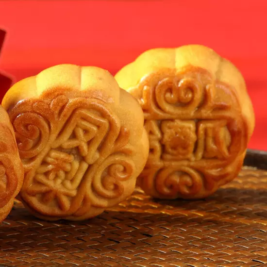 Cantonese mooncakes,five-nut mooncakes,red bean paste mooncakes, fruit mooncakes