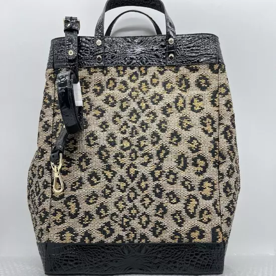 Brahmin Miriam II Multi Tybee X-Large Tote Handbag Cheetah Print NWOT NEW