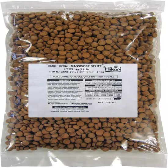 Hikari Usa Inc AHK22066 Massivore Delite 2.2-Pound 35.2 Ounce (Pack of 1), Fox 