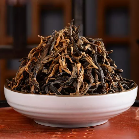 2024 Chinese Tea Black Tea FengHetang Dian Hong Yunnan Dianhong Maofeng Tea 500g