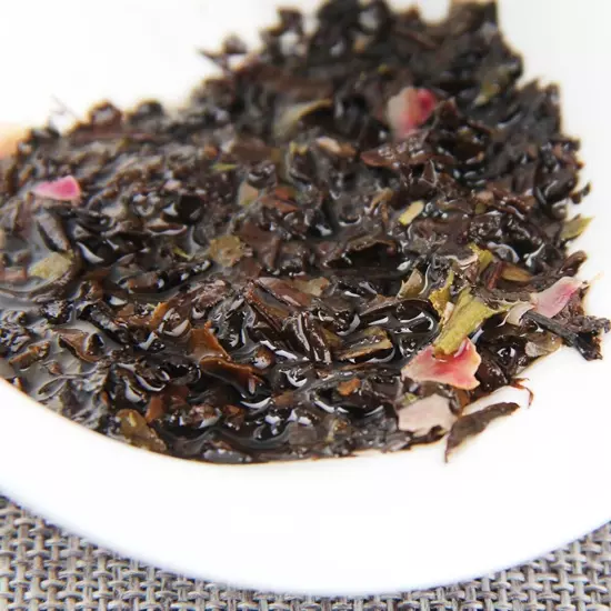 Ripe Puerh Tea Mini Tuo Tea Rose Chinese Yunnan Cooked Black Tea Healthy Care