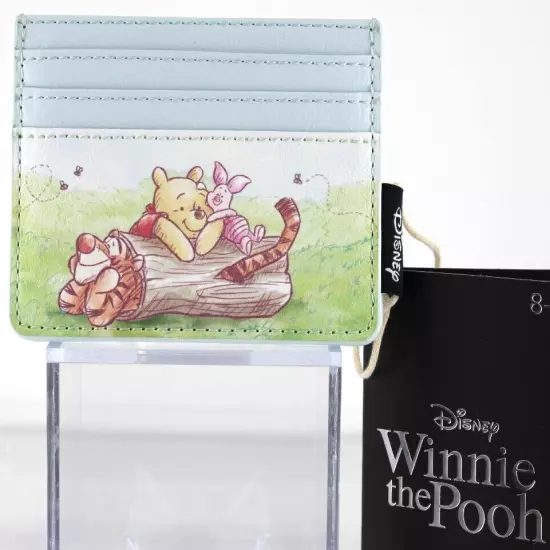 Loungefly Winnie The Pooh Tigger In Log Cardholder Eeyore Faux Leather New 2024