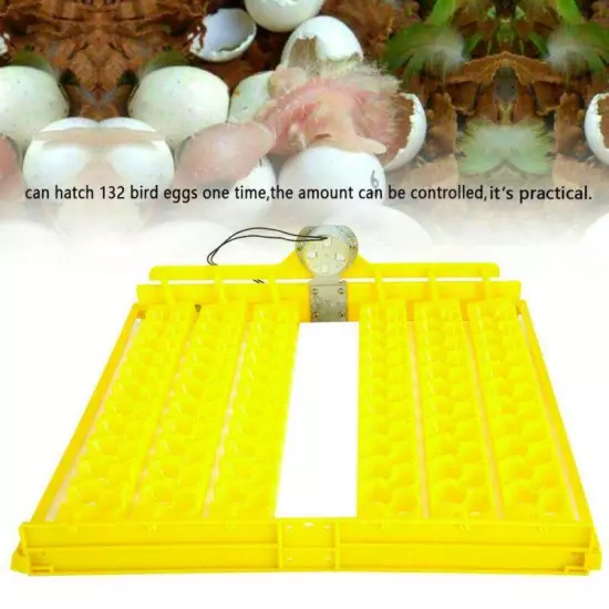 Quail Egg Turner Tray for 132 Eggs Automatic Incubator Accessory