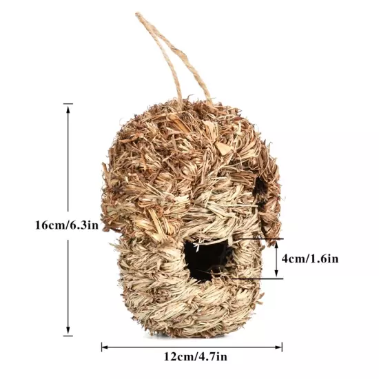 19 Style Birds Nest Bird Cage Natural Grass Egg Cage Bird House Outdoor Decorati