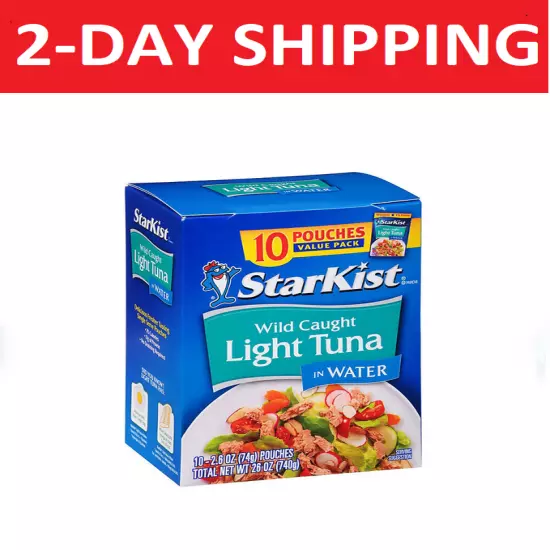 StarKist Chunk Light Tuna in Water 2.6 oz., 10 pk.