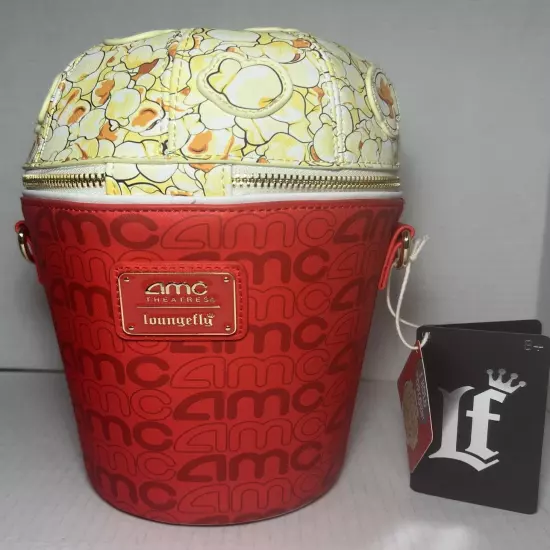 Loungefly AMC Red Crossbody Bag “Perfectly Popcorn” NEW *SHIPS NOW*