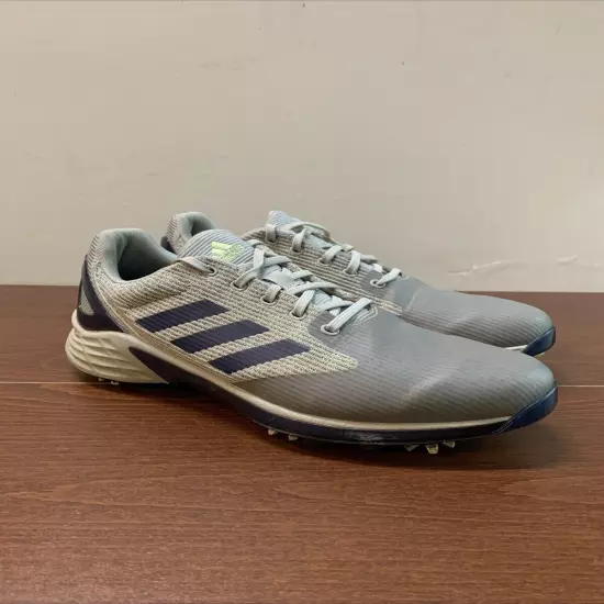 Adidas Men's Sz 10.5 ZG21 Motion PrimeGreen Grey/Navy Golf Shoes