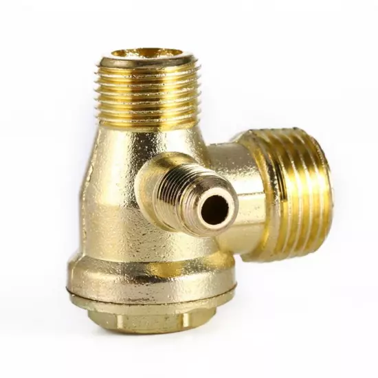 Central Pneumatic Air Compressor Check Valve 3-Port Brass 20mm/16mm/10mm-Parts