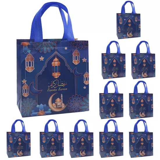 Eid Party Bags 12pcs Party Storage Non-Woven Bags for Eid Eid Seasonal