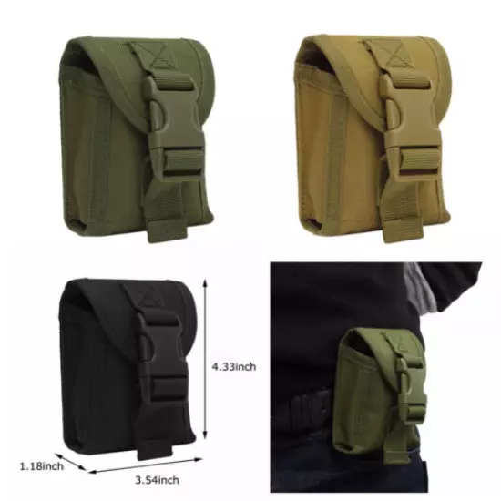 Tactical Waist Pack Key Case Mini Storage Bag Phone Bag Cigarette Bag Men's Pack