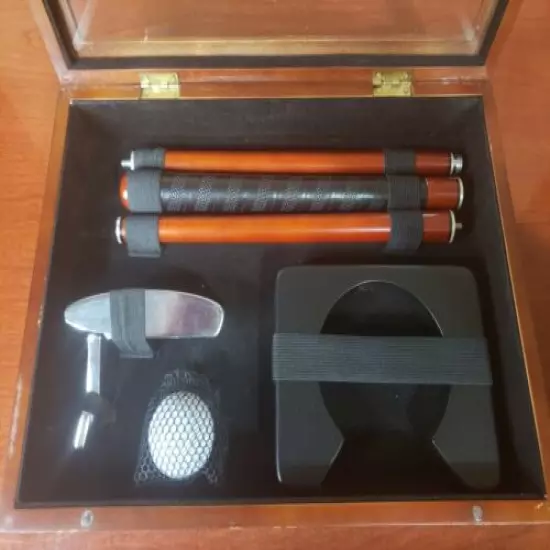 PORTABLE PUTTER GOLF SET